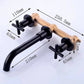 MODERN DOUBLE HANDLE WALL MOUNTED FAUCET
