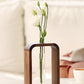 HANDMADE SOLID WOOD FOWER VASE
