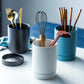 MODERN CERAMIC KITCHEN CUTLERY DRAINER & ORGANIZER