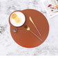 REDONDO LEATHER TABLE MAT