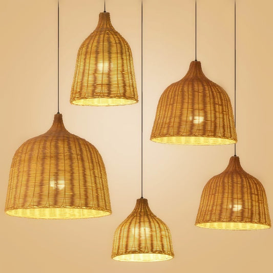 ASIAN BAMBOO PENDANT LIGHT