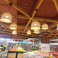 ASIAN BAMBOO PENDANT LIGHT