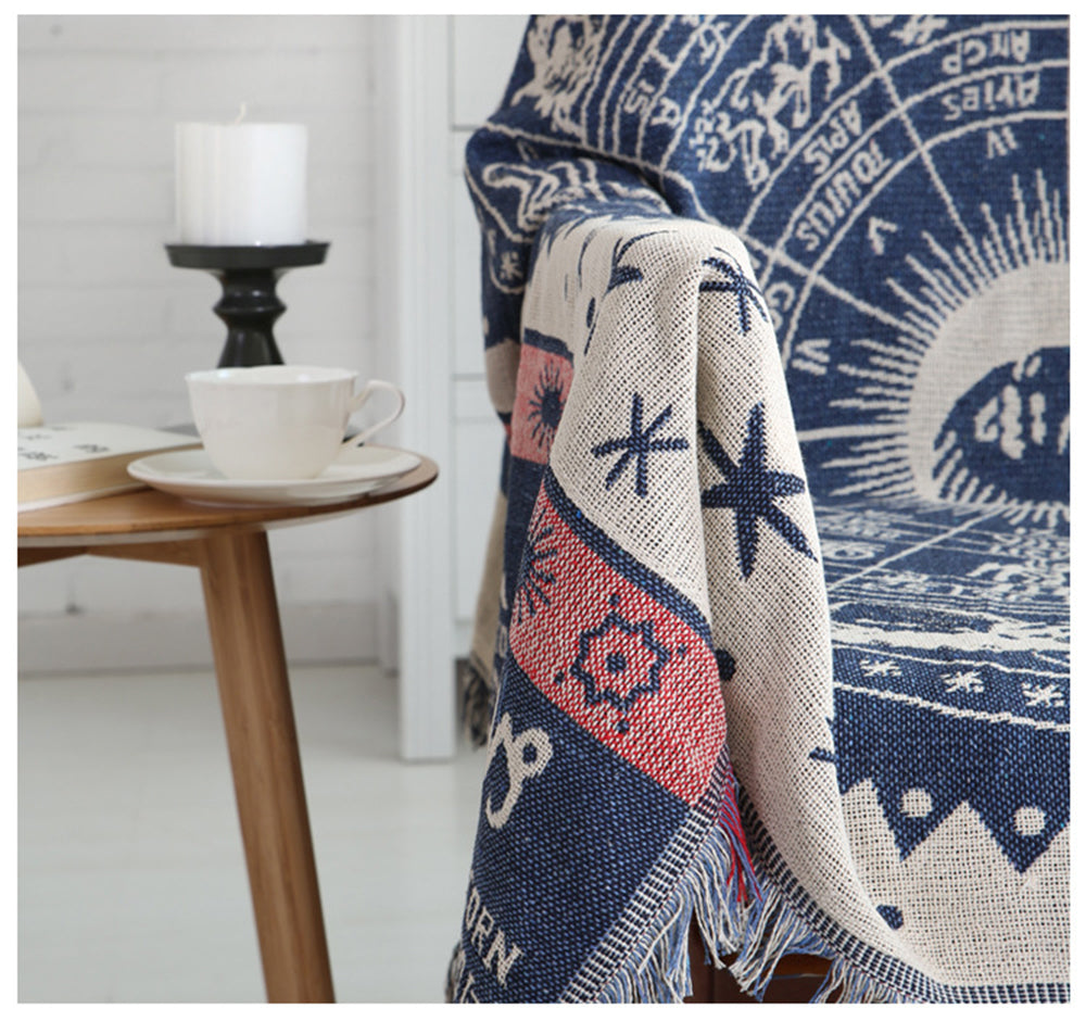 CAISA ASTROLOGY PRINT BLANKET