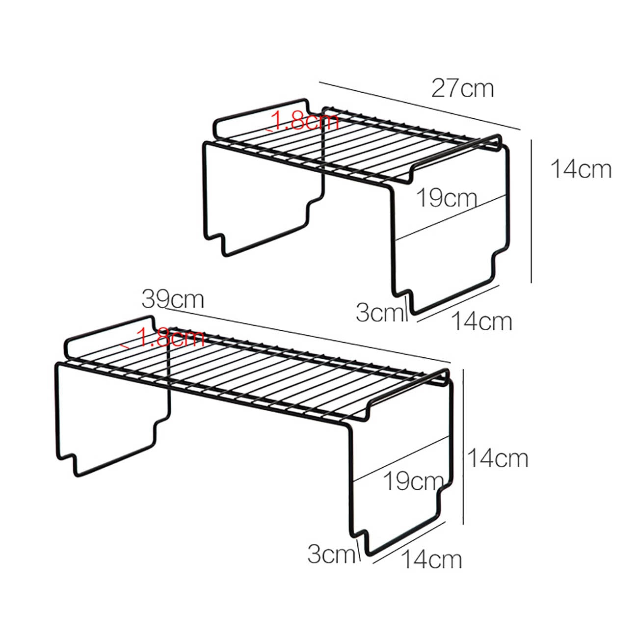 MINIMALIST KITCHEN STORAGE RACK